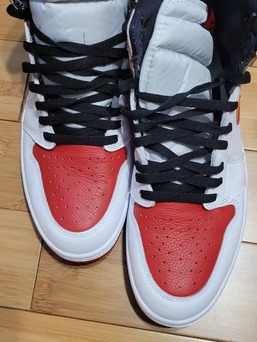 Air Jordan 1 Retro High OG Heritage White Red Men’s Size 14
